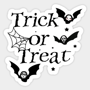 trick or treat Sticker